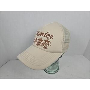 Howler Bros - Beige Foam Graphic Trucker Mesh Back Snapback Hat - OSFA